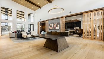 Activity area at Nuvo Flats, Merrillville, Indiana